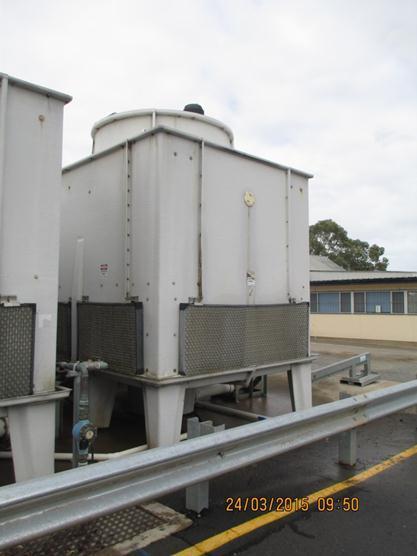 What is the cooling water system used for? Air handling i.e. Commercial A/C Industrial / Commercial i.