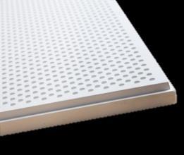 ThermaCool Preformed Mineral Ceiling Tiles Product Specification and Technical Performance PERFORATED ACOUSTIC Dimensions: Module Size (mm): 600 x 600 Thickness (mm): 16mm Weight: 12.