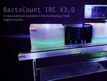 BactoCount IBC A new analytical revolution in the monitoring of milk hygienic quality (total bacteria, somatic cells, ) - A unique multiplex solution for the real time monitoring of milk hygienic