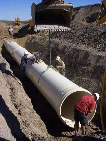 PIPELINES Pipelines used in irrigation are classed as open or closed pipelines, depending on whether or not there is open channel flow at
