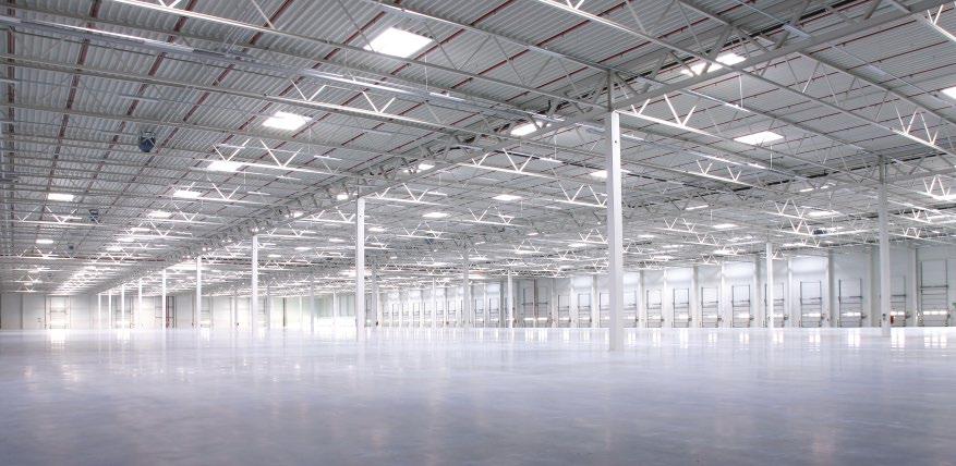 BELGIUM Distribution Center 2 OUTLINE SPECIFICATIONS DC 2 WAREHOUSE Minimum clear height of 10.80 or 12.20 m. Steel or concrete building frame; structure design reference period 50 yrs.