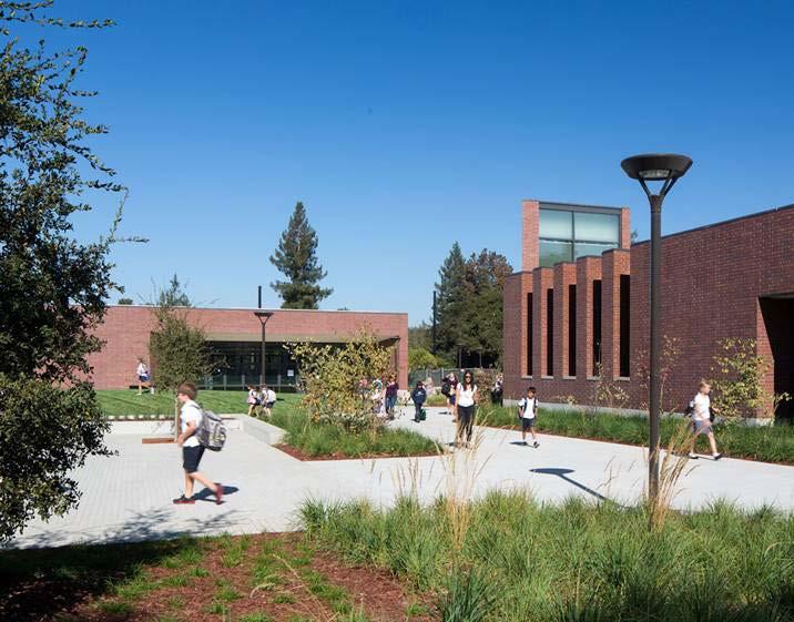 Sacred Heart Schools Lower and Middle School, Atherton CA K 8 Education 84,000 square feet on 10 acres Stevens Library 6,3000 square feet TARGET: low energy at low cost Living Building Challenge