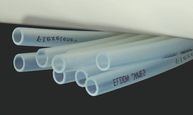 Flexelene FX Flexelene FX and CFX Tubing Fitting Compatibility tubing is designed for use with barbed fittings and is compatible with most standard barb sizes.