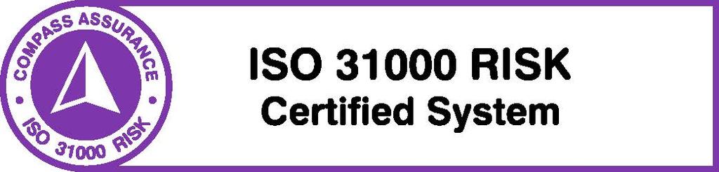 ISO 31000:2009 RISK MANAGEMENT PRINCI PLES AND GUIDELINES CHECKLIST Use this self-assessment checklist to show how close you are to being ready for an ISO 31000:2009 certification assessment from