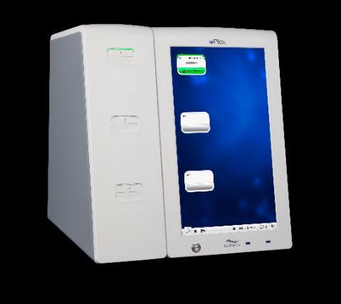 Introducing eplex NP New eplex configuration supports decentralized, near patient testing with a cost effective solution 3 cartridge analyzer 12 patient samples/shift