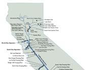California Aqueduct Completed in the 1970 s to bring water to the San Fernando Valley Begins at
