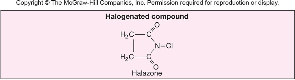 Halogens Any of five elements: fluorine, chlorine,
