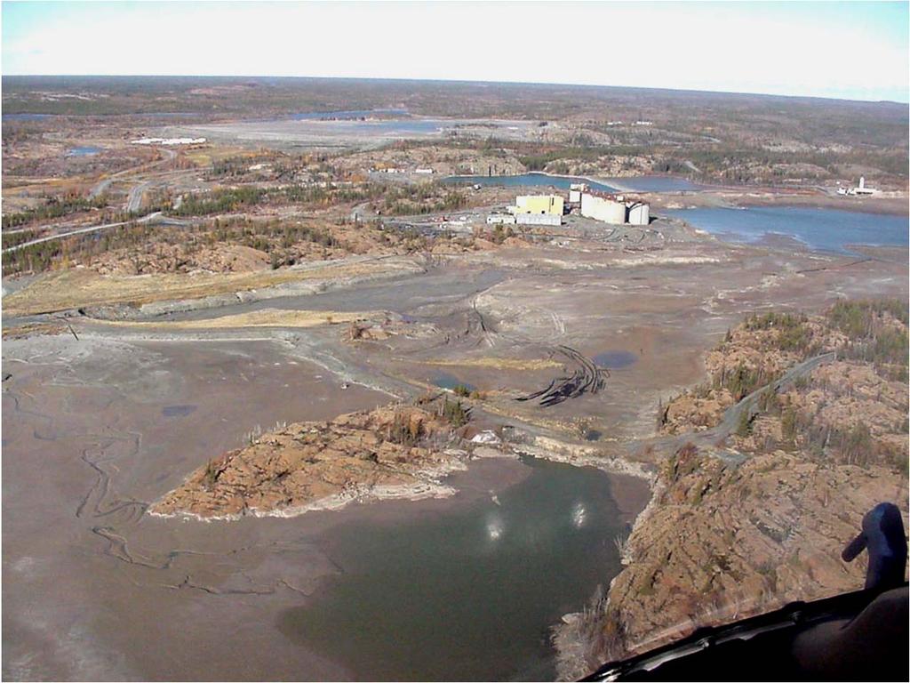 Tailings Rehabilitation 95 hectares of tailings: variable depth; quality Tailings cap requirements: informed by