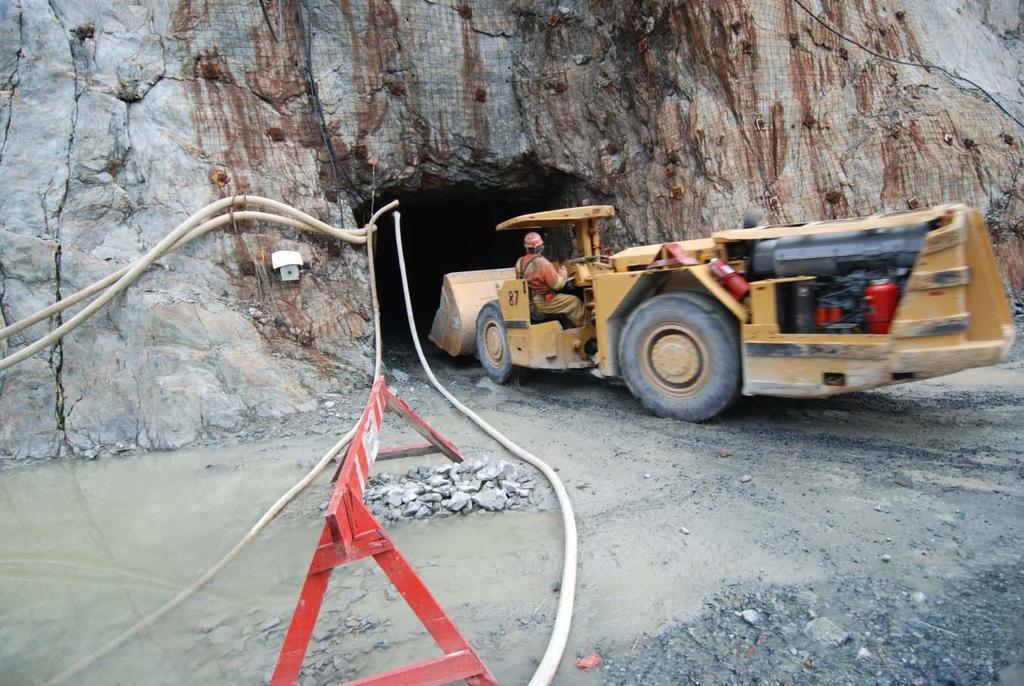 Openings to Surface 37 mine openings to surface Adits, raises, shaft,