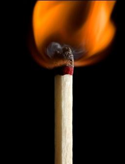 5. When a match burns, the ashes weigh less than the original match. What happened to the matter that used to be in the match? Which of the following statements is true?