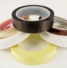 Other 3M Insulating Products 3M Electrical Insulating Tapes Acetate Cloth: These aesthetically pleasing tapes offer excellent conformability in coil-wrapping applications up to 105 C plus excellent
