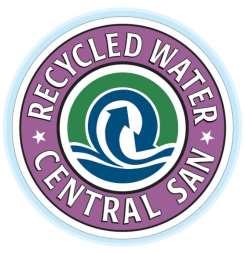Agency Example Recycled Water Supply Using recycled water for 25-35% of hydro-jetting CCCSD hydrants in Martinez and Pleasant Hill, plus 5 DSRSD hydrants in Dublin/San Ramon First hydro-truck fill of