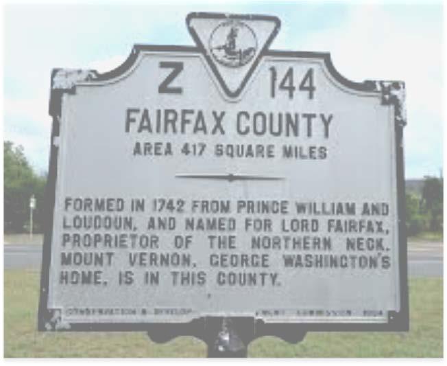 Stories from the Field: Fairfax County, Virginia MILEPOSTS AND LESSONS LEARNED FROM A