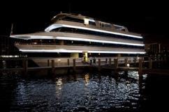 VIP YACHT - EVENING EVENT SPONSOR: $25,000 Ability to host a 2-hour event on board the VIP boat between 7:30pm and 9:30pm on the evening of choice (February 16, 17