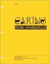 Animal Science 31 U1065 Caring for Animals, 16p Price: $1.