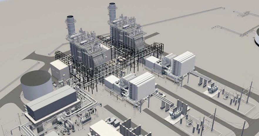 Fossil Training 0101 CC Power Plant Fundamentals Page 4 3. Combined Cycle a. A combined cycle facility is an assembly of gas and steam turbines that work in tandem from the same source of heat. b.