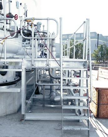 Cryoquip was supplied the process and instrument diagrams (P&ID s) for the liquid oxygen, nitrogen and argon system, and from this, designed and specified the valves and pipe work, and produced a -D