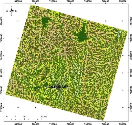 PRELIMINARY RESULTS (1/3) : Cropland mapping Shallows : crop Shallows : non crop Downslope : crop