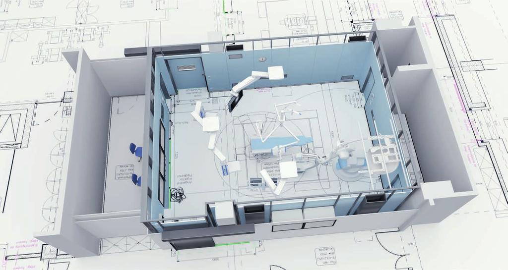 PLANNING Making complex requirements transparent Using 3D planning Consideration and coordination of all requirements as early as the planning stage Using 3D planning: ARCHITECTURE BUILDING SERVICES
