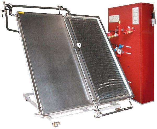 Solar Thermal Energy RNE21 High Efficiency Solar Thermal Collector A high efficiency educational solar thermal collector for studying and comparing the specification, installation, optimisation,
