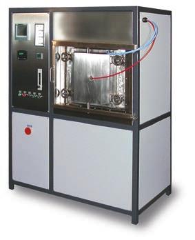 Chamber furnace with protective gas atmosphere up to 1700 C Chamber furnace with water cooled, gas tight chamber.