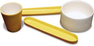Probe saggar, crucibles and trays Stackable probe saggar, crucibles and trays made of ceramic, available in different