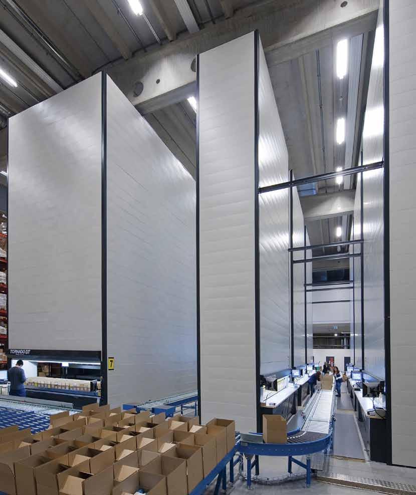 Increase productivity with Dexion automated storage DEXION offers computer-controlled storage and