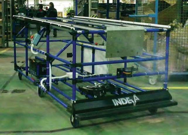 INDEVA AGV Custom solutions A custom built INDEVA AGV is designed specifically to meet special site and operational requirements regarding structure,