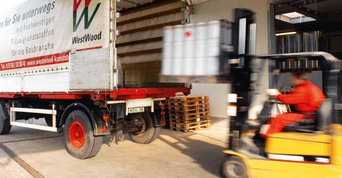 Tried and Tested Production At present WestWood manufactures several thousand tonnes of PMMA resins at production facilities covering an area of over 4000 m².