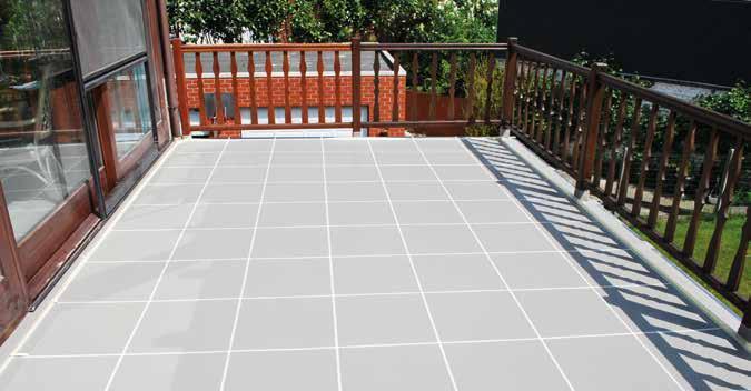 Security A Liquid Waterproofing System adapts itself perfectly to the surface, which means that it will also seal complex details and upstands to prevent water ingress and
