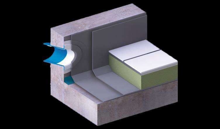 Elastomeric Sealant Membrane Coat 1 Tiles Screed Membrane