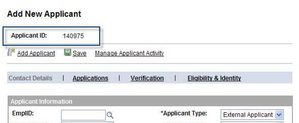 the same page, click on the Eligibility & Identity Link.