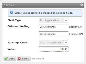 Fill a Column Overview This feature can be used to update numerous codes or values all at once.