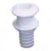 outlets MRN7119 SKIN FITTING 19MM CD1 White acetal through hull fittings Suitable for most above