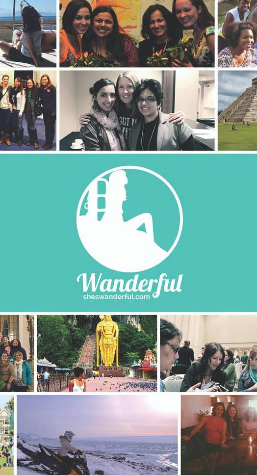 WANDERFUL IS A GLOBAL NETWORK FOR WOMEN WHO TRAVEL. We are a community of over 15,000 women around the world in 25 global chapters.