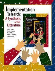 Review the literature on implementation science Develop &
