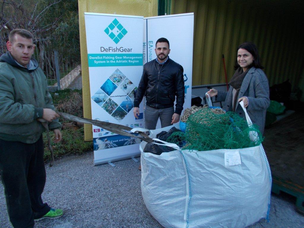 Main activities Collection of DFG for recycling Fishermen