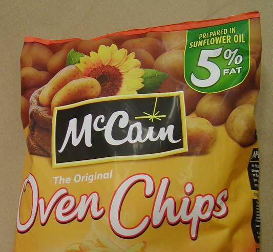 Case study Integrity Seal adopted by McCain Foods (GB) Ltd McCain Foods (GB) Ltd has adopted Integrity Seal for their range of frozen chips