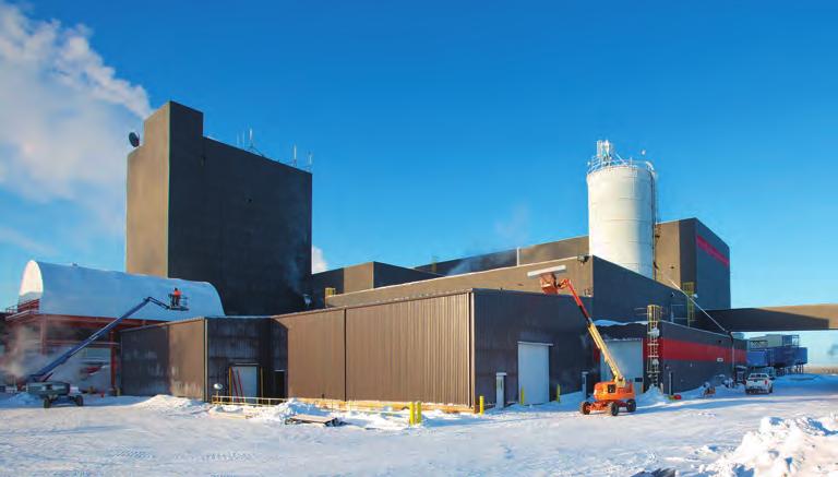 Expansion The McClean Lake mill is undergoing a multimillion-dollar upgrade to double its annual capacity to 24 million pounds of uranium concentrate.