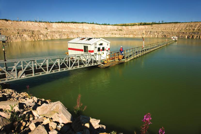 Tailings Preparation Waste from the process is collected and treated in the tailings circuit.