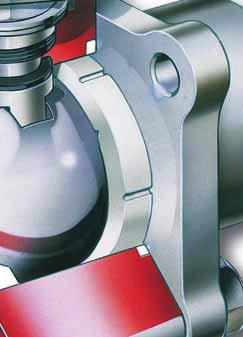 Stainless steel valves are supplied with stainless steel bolting Materials of