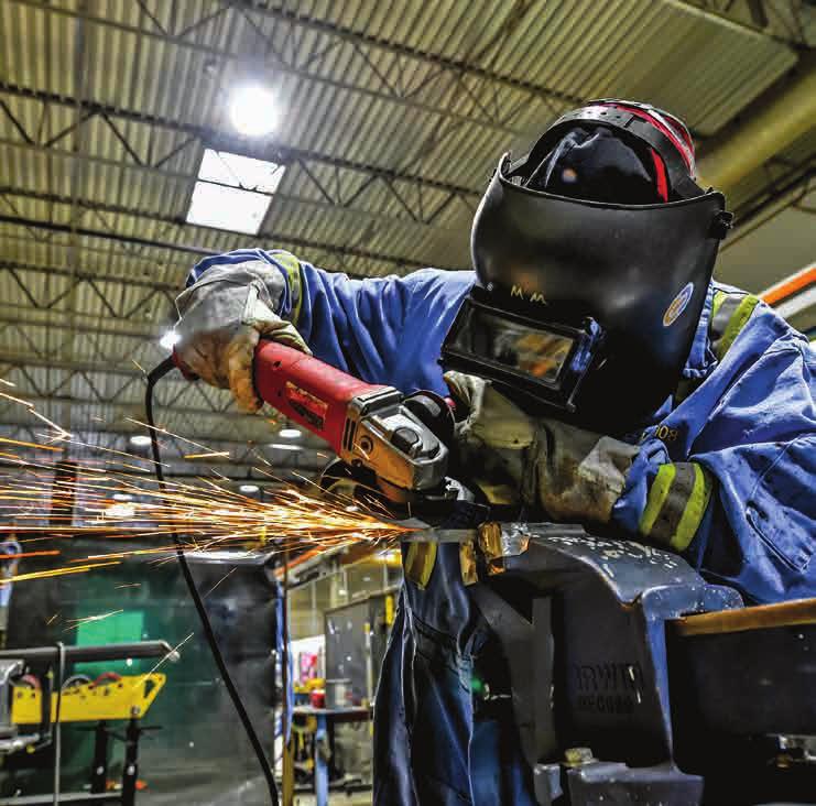 We can accommodate a wide variety of materials ranging from carbon steel, stainless steel, low alloys and high alloy materials. Fabrication certifications: Construct, Repair / Alter ASME B31.