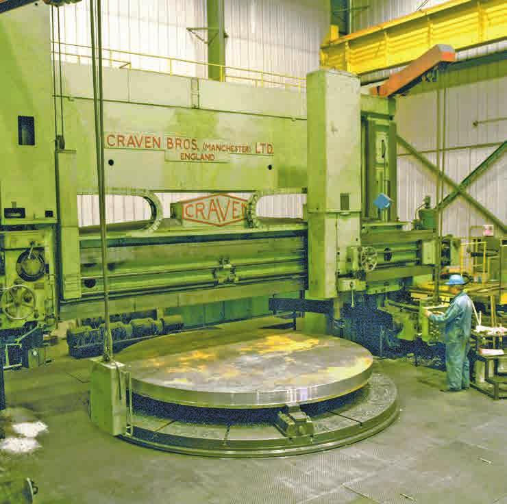 FIELD SUPPORT SERVICES LARGE-SCALE MACHINING Tackle your project with the right machining solution.