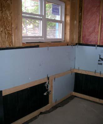 Wall w/ Insulation Insulation Warm = NO Condensation Air