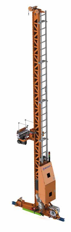 Optional elements 3 Models of stacker cranes Each warehouse requirement demands a different
