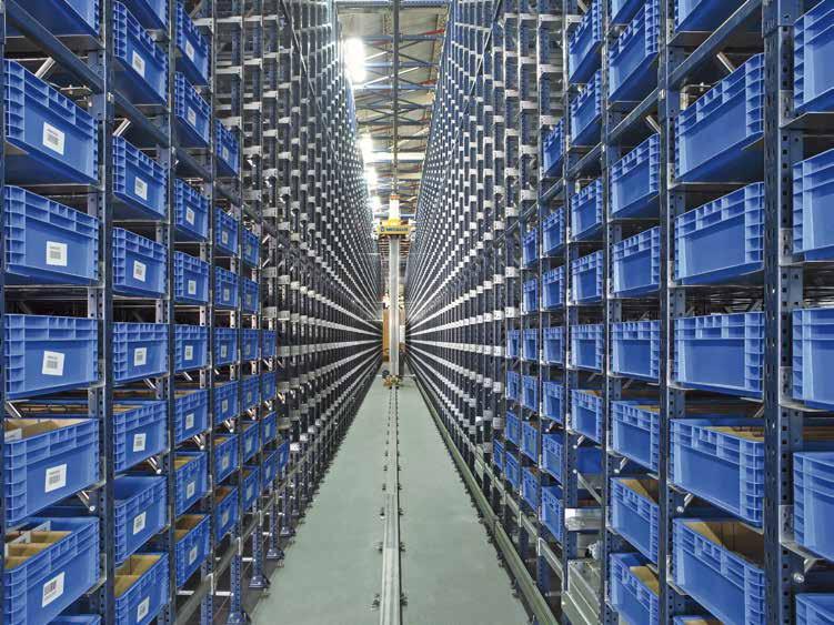 Automated warehouses for boxes Storage processes have become a strategic element in supply chain management and, therefore, in the creation of value in business.