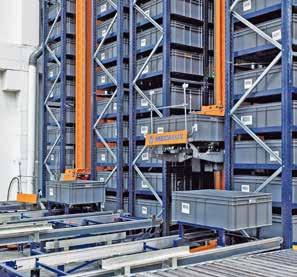 Optional elements 5 One or more aisles Automated warehouses for boxes, which are of variable height and length, can consist