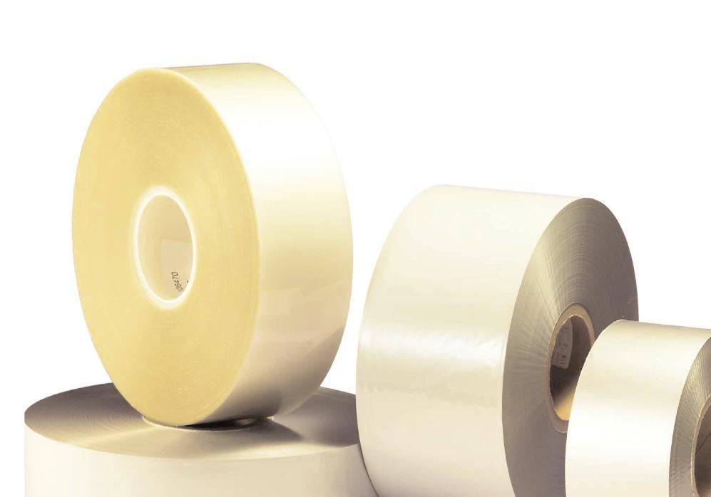 ADHESIVE SEALS cont.. DESCRIPTION Adhesive polyoelfin film Clear film with good solvent resistance. Temp range -25 to 120 o C. Not gas permeable. Peelable.