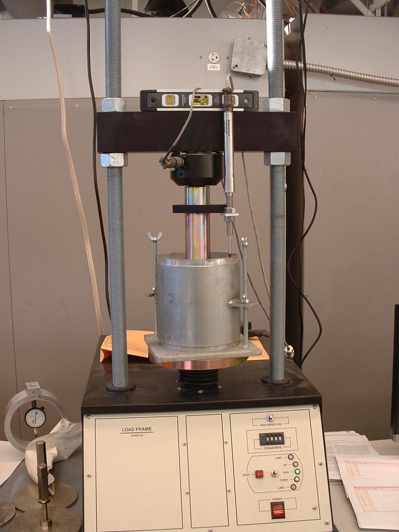 CBR Test Resilient modulus test is not fast test, and there is a learning curve. A number of agencies are currently using the CBR test to measure the bearing capacity of material.