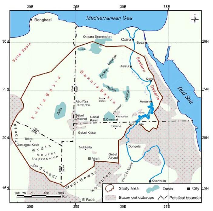 Shared Aquifer Systems in Arab/North African Countries: Joint Commission and Cooperation Sefelnasr, 2007 cited in UN-ESCWA, 2009 Knowledge